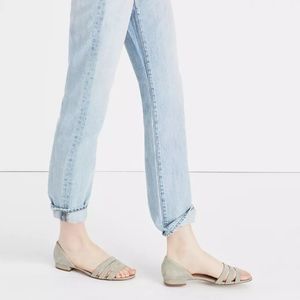 Madewell Leila Sandal Frosted Willow sz 6 NIB